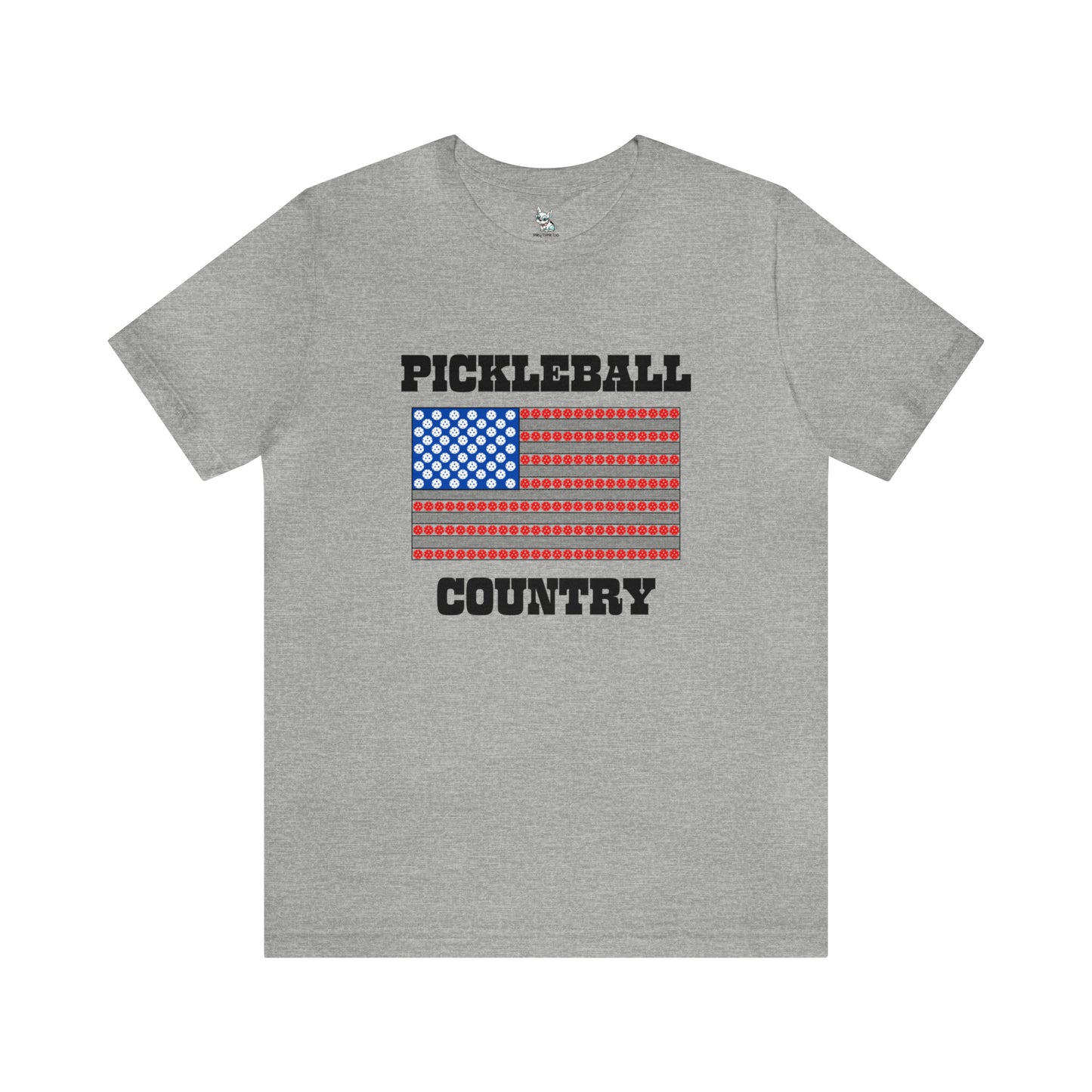 Unisex T-shirt Pickleball Country